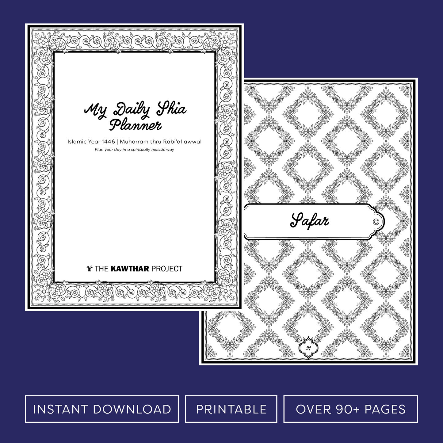My Daily Shia Planner: Safar only